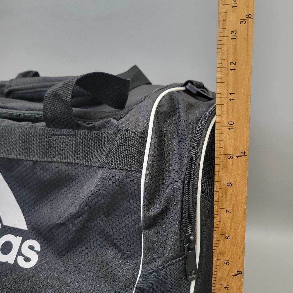 Adidas Defender Duffel Durable Athletic Sports Gym Travel Bag - Picture 5 of 11